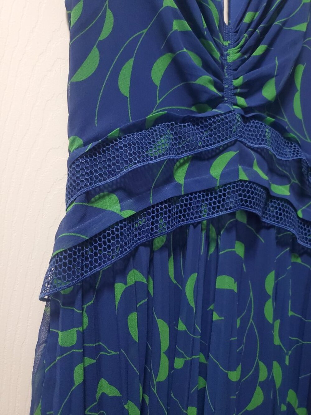 Self-Portrait Printed Cresent Dress w/ alterations | 2 - Picture 6 of 7